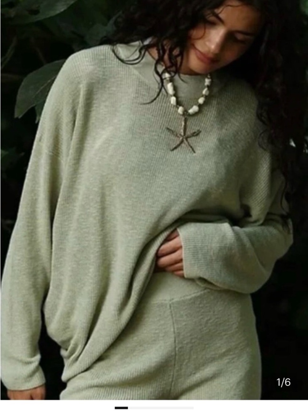 FP BEACH Malibu Surf Sweater Women's Size Xl